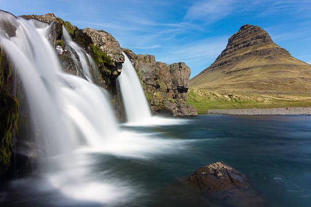 istock The Kirkjufellsfoss in Iceland 489955630
