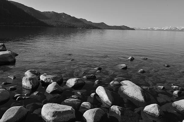 istock Lake Tahoe in Monochrome in April. 489955888