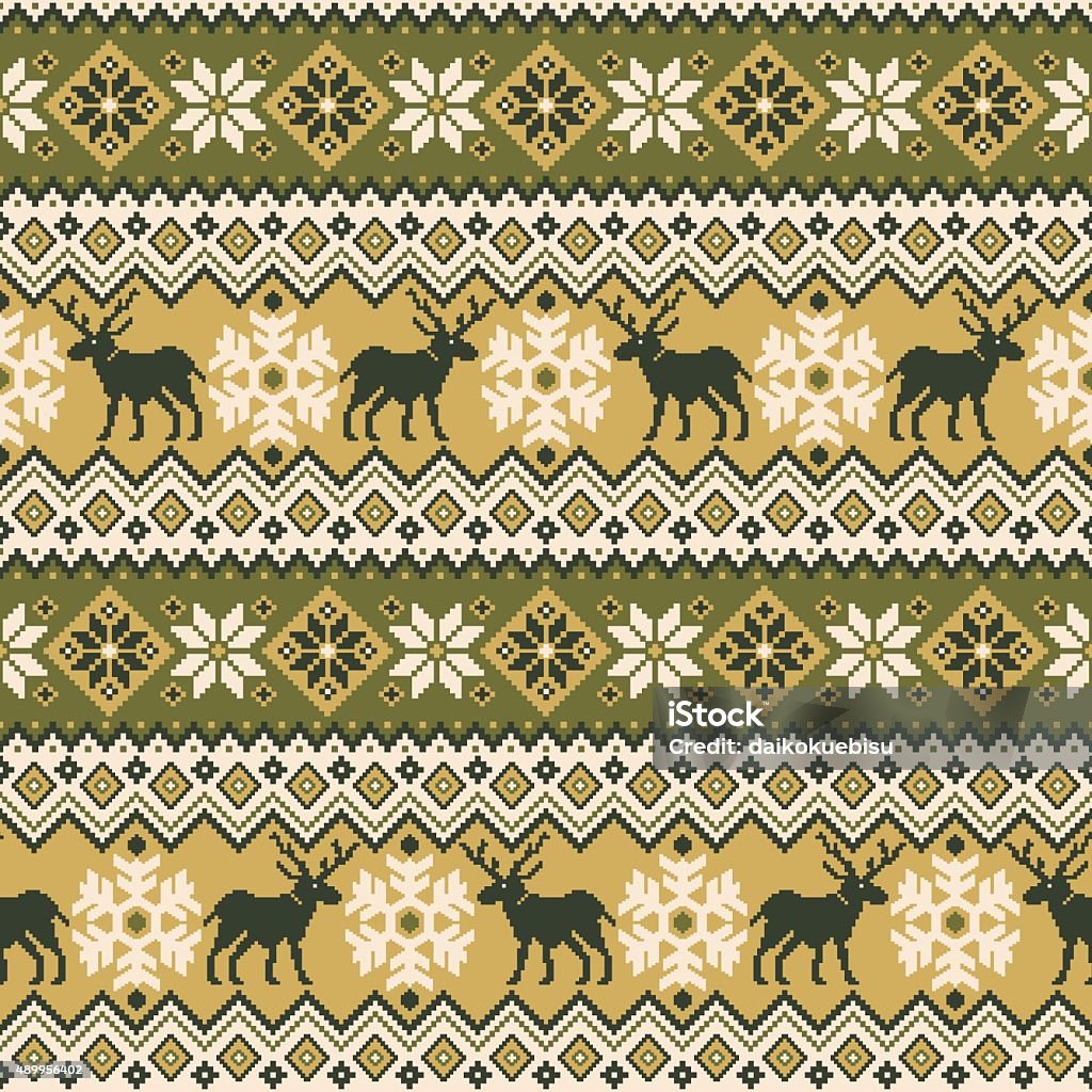 Nordic Pattern Abstract Nordic Design Pattern Stock Illustration - Download Image Now - 2015 ...