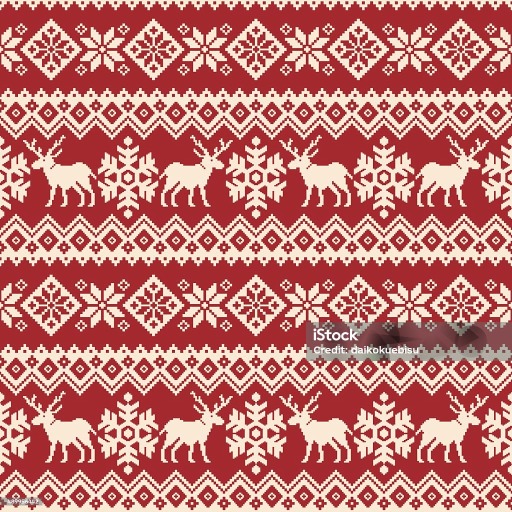 Nordic Pattern Abstract Nordic Design Pattern Stock Illustration - Download Image Now - 2015 ...