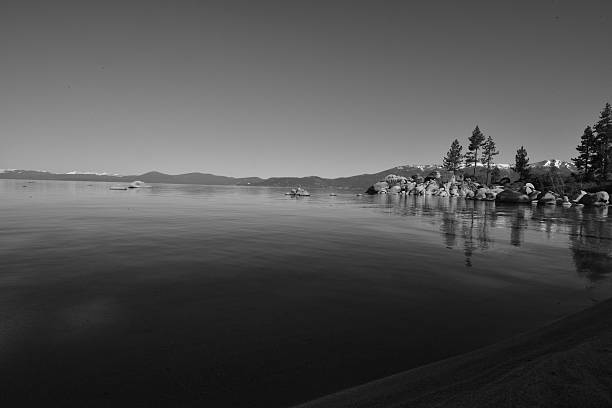 istock Lake Tahoe in Monochrome in April. 489956574