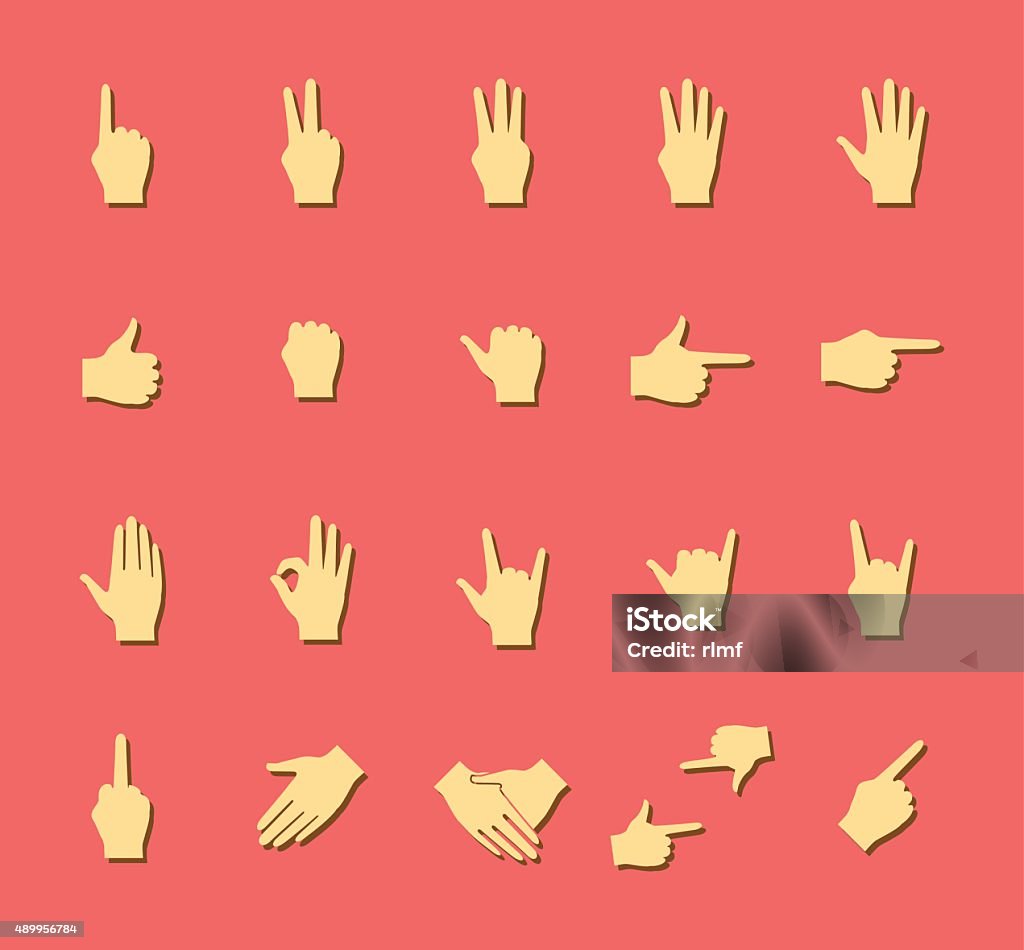 Simple Use Hand Simple Icon Hand Stock Illustration - Download Image Now - 2015 ...