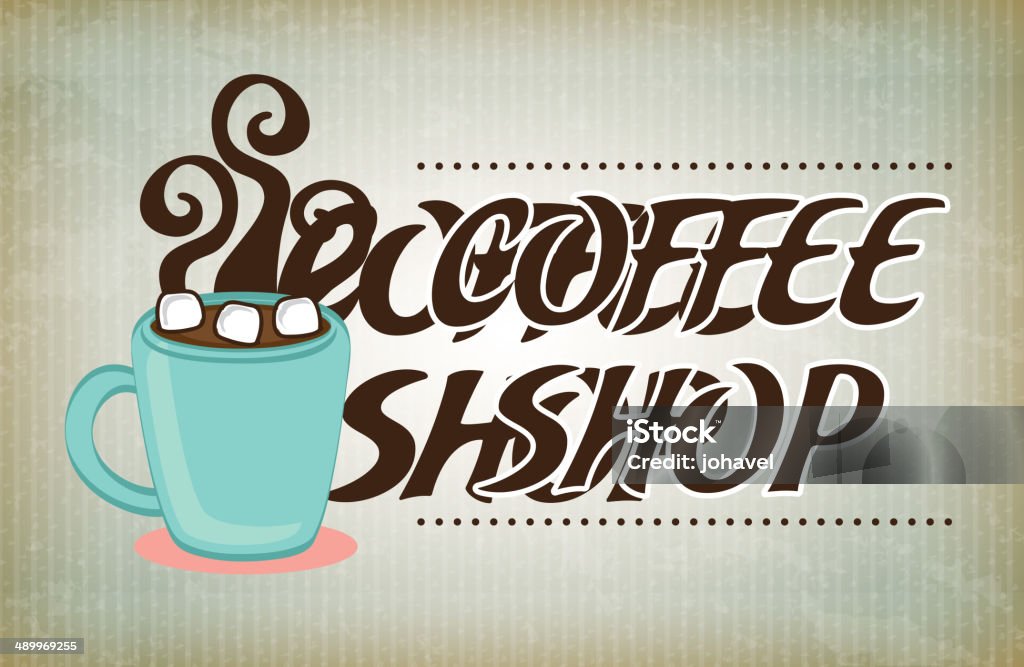 design de Café - Royalty-free Bebida arte vetorial