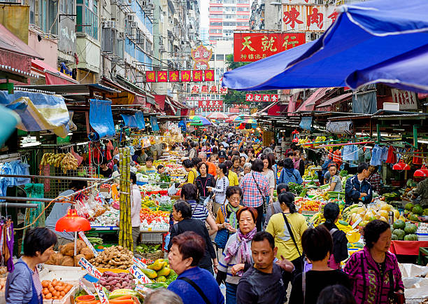 istock Hong Kong Street Market 489971077