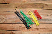 Cable ties color set