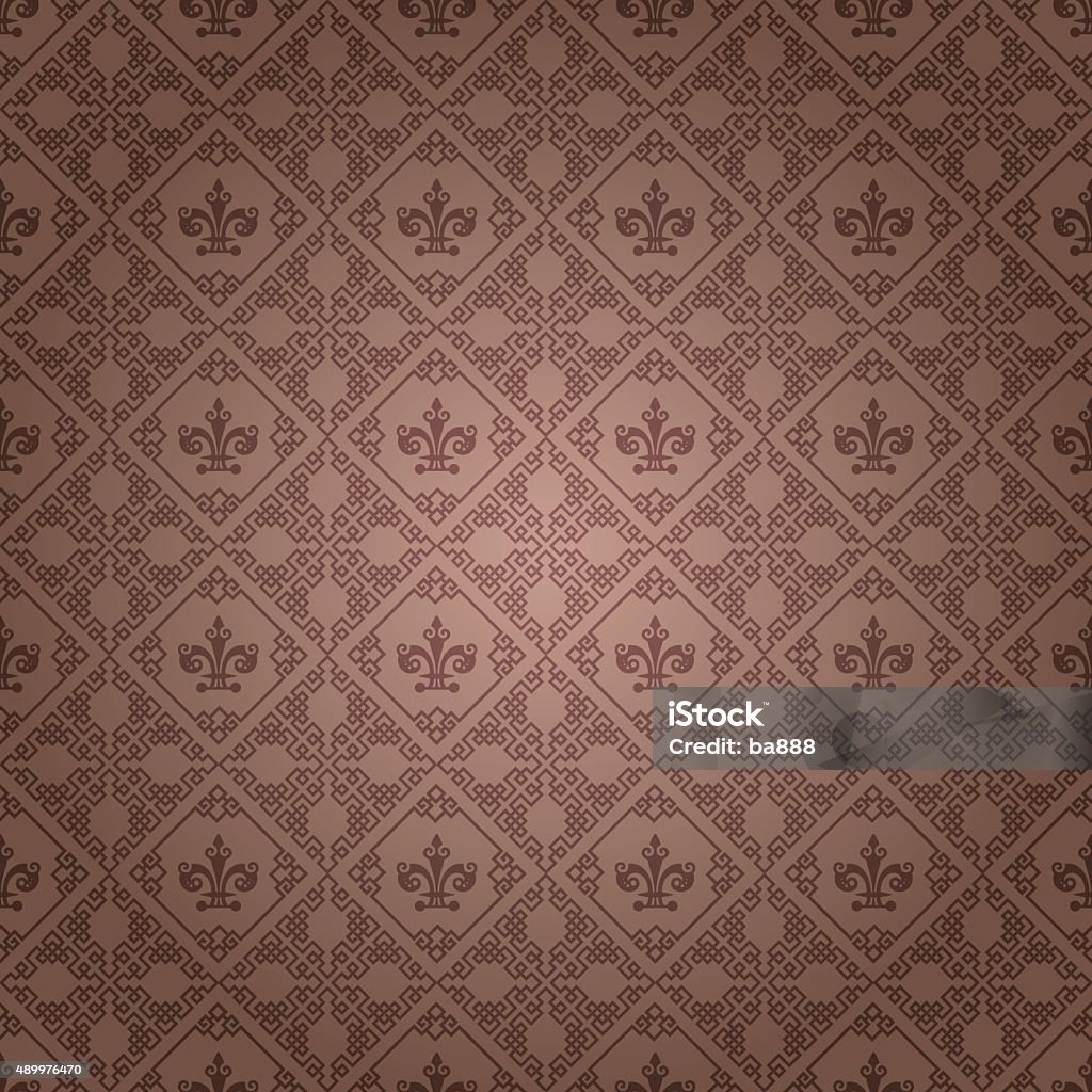Wallpaper vintage brown color 2015 stock vector