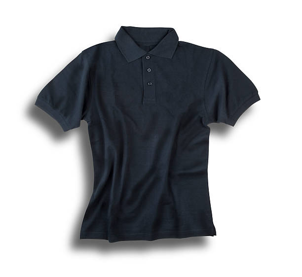 istock Dark grey polo shirt 489982338