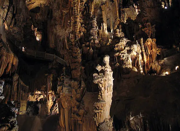 Cathedral of the Abyss in Grottes Demoiselles, Val d'Hérault, Languedoc, France