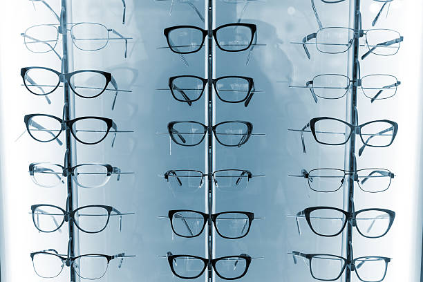 istock Eyeglasses in the shop 489987432