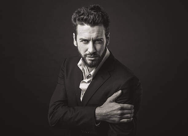 istock Elegant man posing with cool attitude 489990520