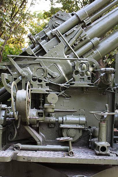 istock Part of military cannon 489990874