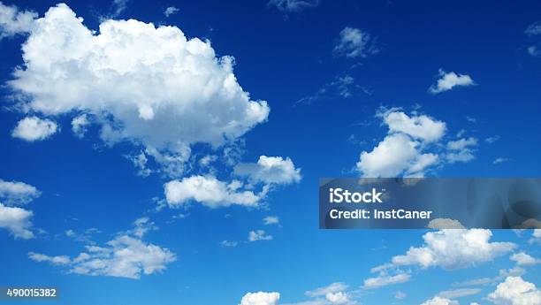 Cumulus Cloudscape Stock Photo - Download Image Now - Cloud - Sky, Blue, Cloudscape