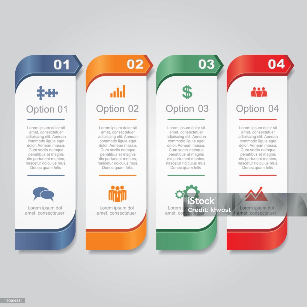 Infographic Report Layout Infographic Report Template Layout Vector Illustration Stock ...