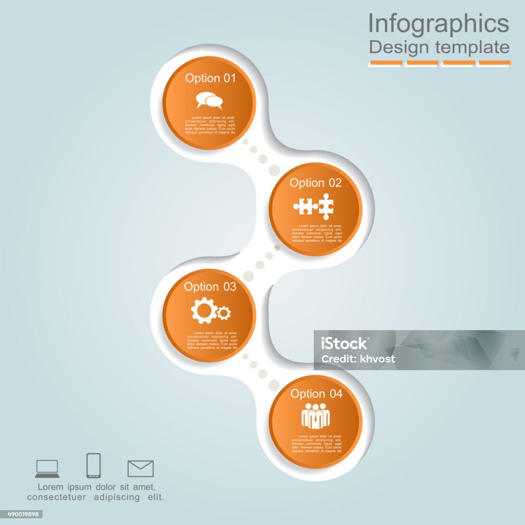 Infographic Report Layout Infographic Report Template Layout Vector Illustration Stock ...