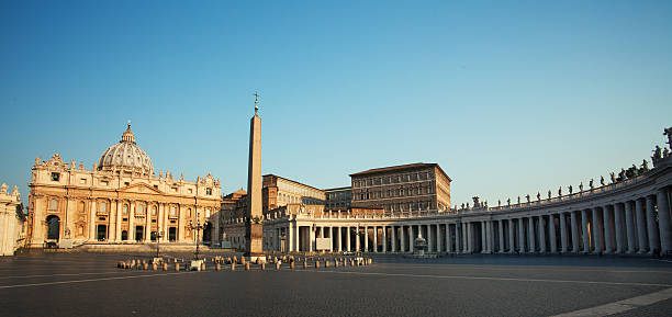 katedra st. peters - statue architecture st peters basilica vatican zdjęcia i obrazy z banku zdjęć