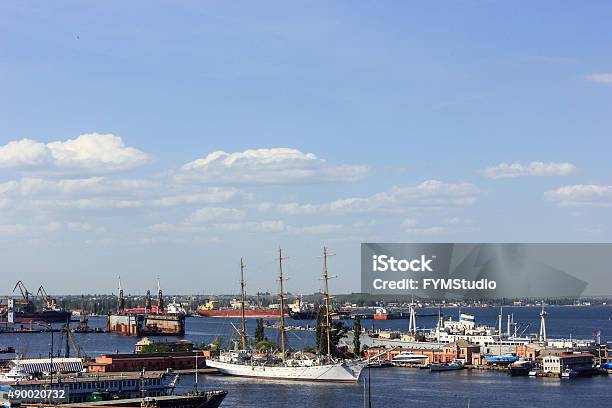 Ships In Harbor Stock Photo - Download Image Now - Odessa - Ukraine, Ukraine, 2015