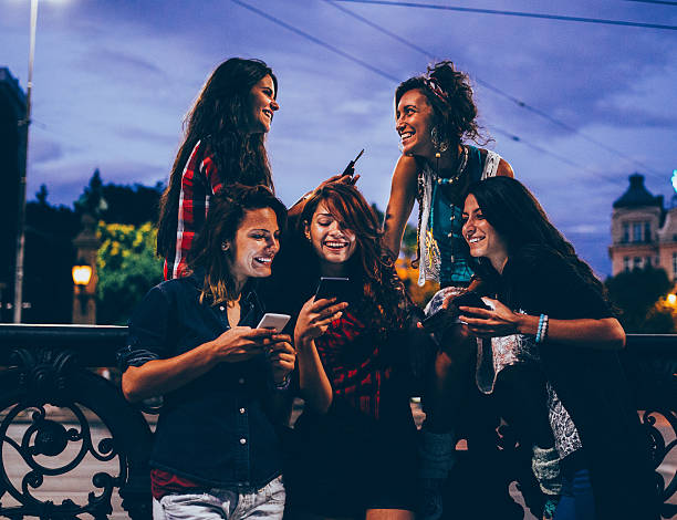 istock Surfing the net in the city 490023064