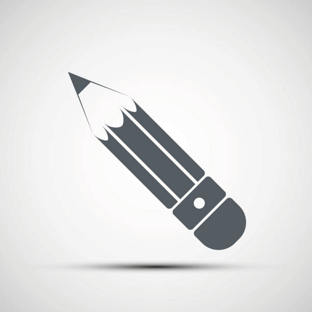 Vector pencil icon Vector pencil icon essay writing stock illustrations