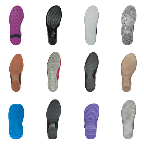 istock set of various shoe soles 490047520