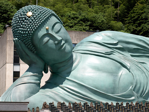 The lying down Buddha