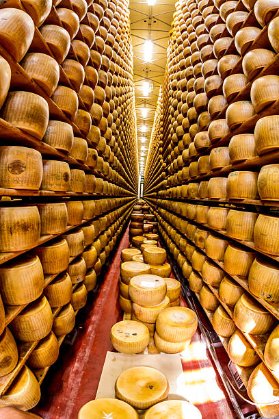 istock Italian Parmagiano Reggiano cheese aging 490051774