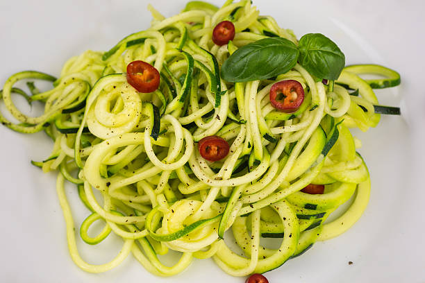 istock vegetarian zucchini noodles 490052744