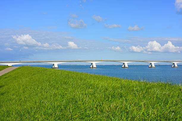 istock Bridge over the Oosterschelde 490053238