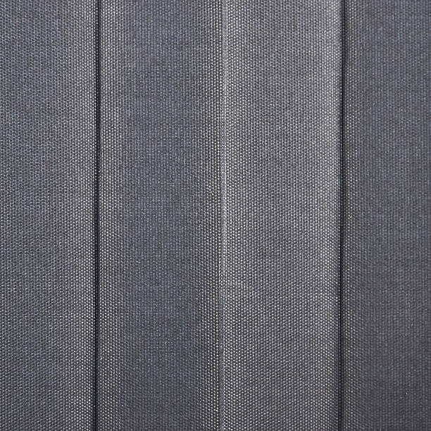 istock Fine woven wrinkled blinds fabric texture background 490055192