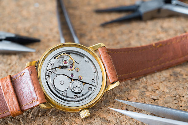 istock Reparation and restoration of watches 490056310