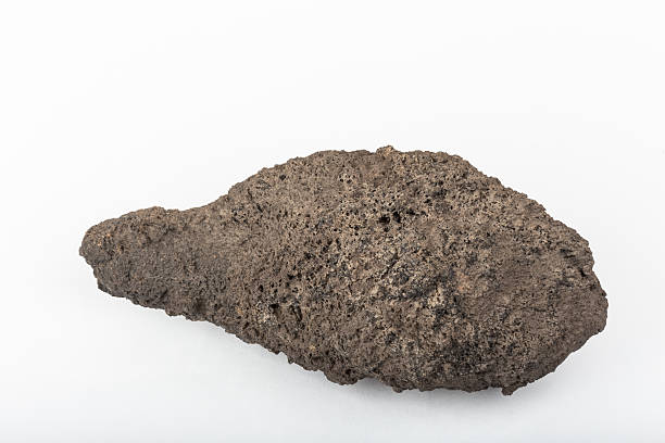 istock Basalt lava rock bomb from volcano in Iceland 490065557