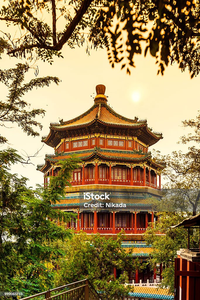 Palacio de verano en Beijing - Foto de stock de Aire libre libre de derechos