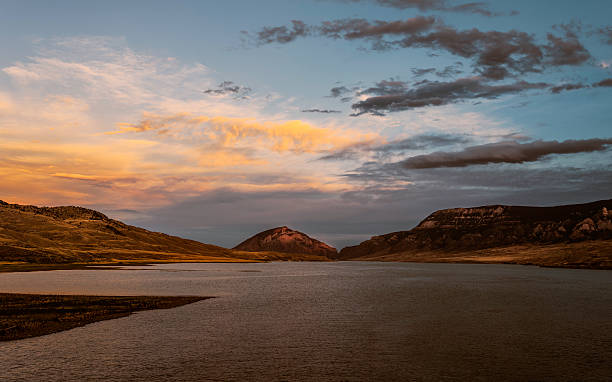 Shoshone river, Buffalo Bill State Park, Wyoming, USA.