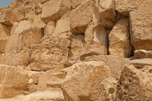 istock wall details of old egyptian pyramid 490073080