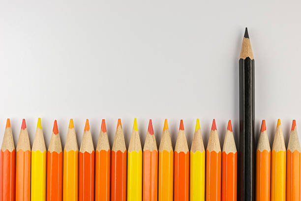 istock collection of colored wooden pencils. 490073224