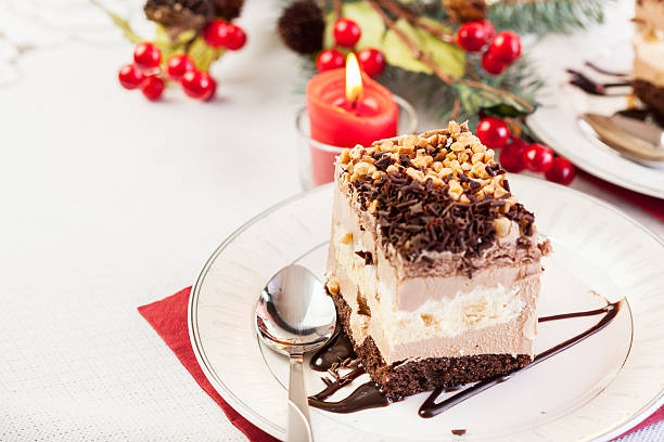 istock Piece of meringue cake 490078514