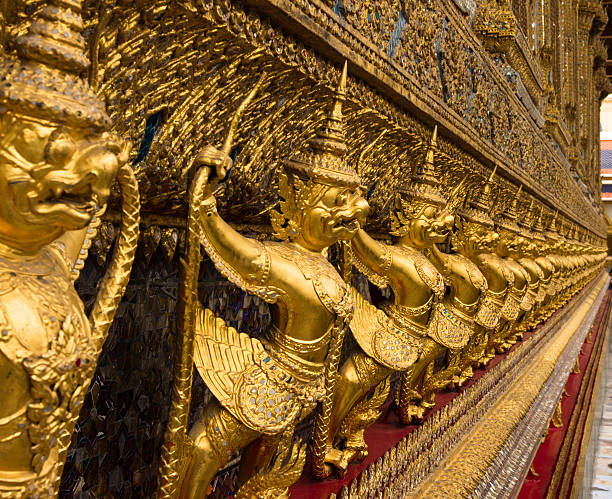 tajski świątyni, posąg buddy - bangkok variation religion god zdjęcia i obrazy z banku zdjęć