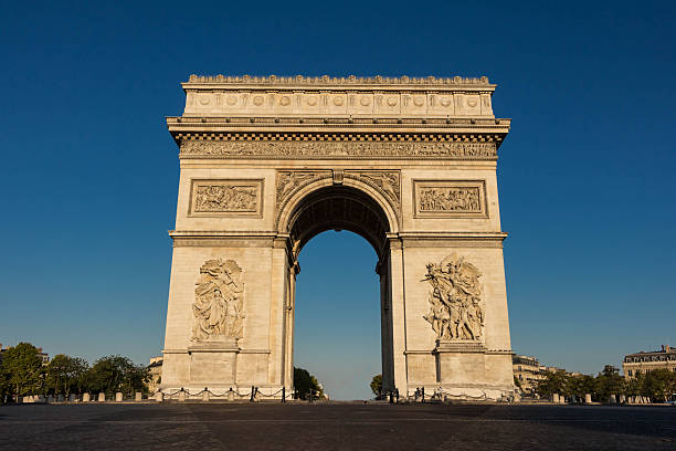 istock The Triumphal Arch, Paris, France. 490080088