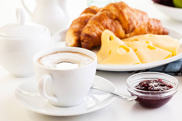 istock Hot coffee in the morning breakfast 490080300