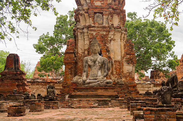 tajski świątyni, pomnik budda starożytnych - bangkok variation religion god zdjęcia i obrazy z banku zdjęć