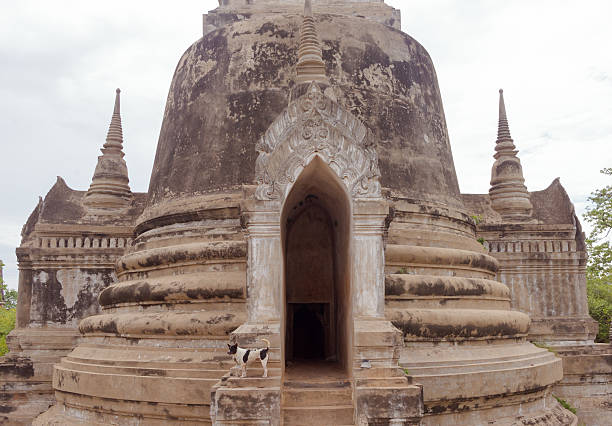 Buddhist ruins of Thailand in Ayutthaya
