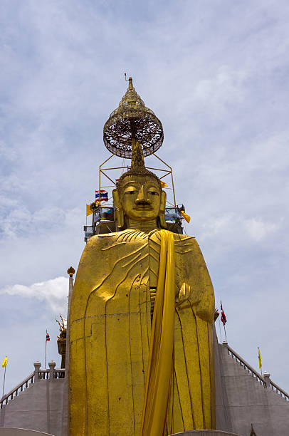 tajski świątyni, posąg buddy - bangkok variation religion god zdjęcia i obrazy z banku zdjęć