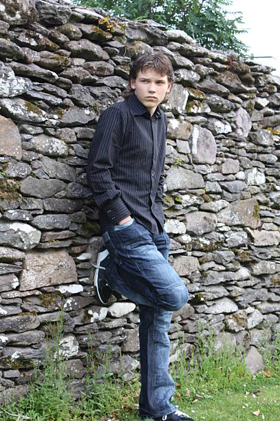 istock young man wearing black shirt 490105154