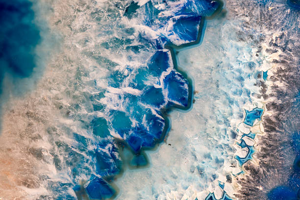 Agate Stone Background Agate, slice, onyx, mineral, gemstone. marble rock photos stock pictures, royalty-free photos & images