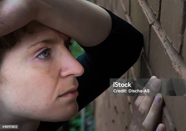 Woman In Depression Stock Photo - Download Image Now - 2015, 30-39 Years, Adult