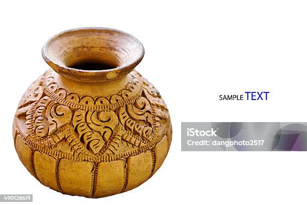 Clay Pot Of Manual Work Stock Photo - Download Image Now - Activity, Ancient, Archaeology