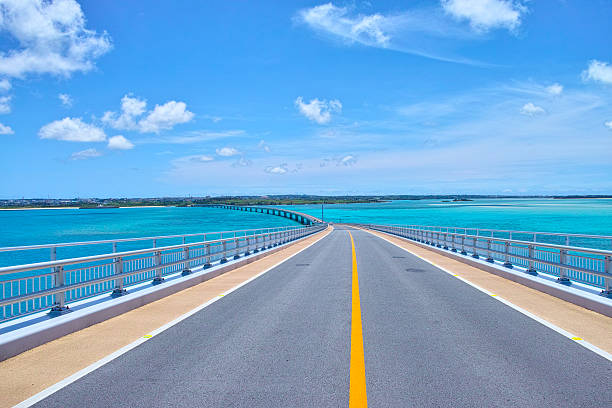 istock Irabu bridge and Miyako island 490129178