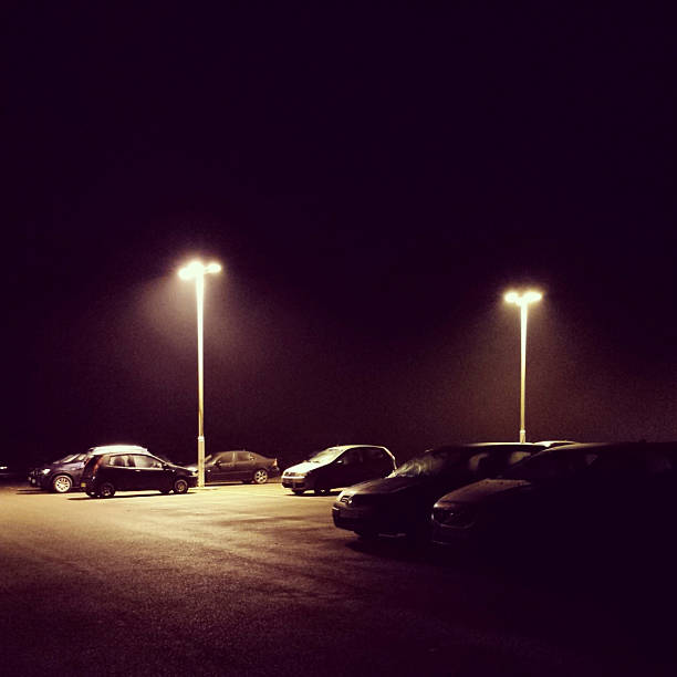 istock Parked cars in a car park 490130031