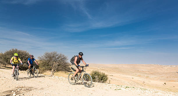 istock Mountainbiking across the Jordan Highlands 490130157