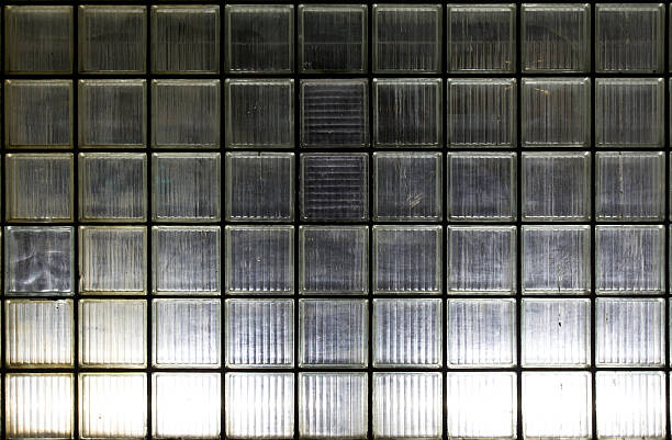istock wall of glass blocks in night illumination 490130503