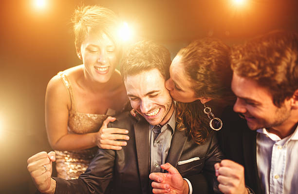 kisses by the luck at poker